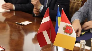 Мэр Одессы встретился с Послом Латвии в Украине