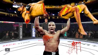 UFC4 Bruce Lee vs. New Mike Tyson EA Sports UFC 4