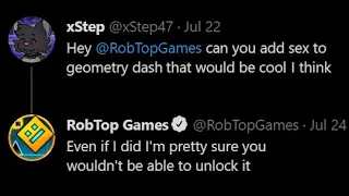 Robtop being a SAVAGE for 10 minutes