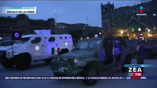 Así luce el Zócalo de la CDMX previo al desfile militar | Noticias con Francisco Zea