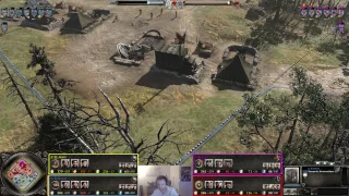 COH2 Community Cast - 2vs2 - "3,2,1 meins....."