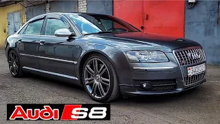 2008 Audi S8 5.2 V10 quattro - POV review: interior, exterior, exhaust sound