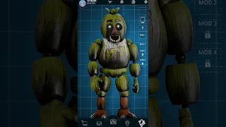 Phantom Chica FNaF Workshop Animation