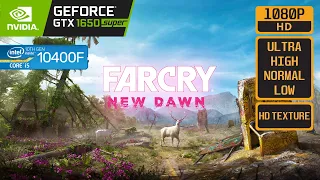 FAR CRY NEW DAWN - GTX 1650 SUPER - i5 10400F