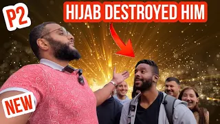 P2 - He got destroyed! Mohammed Hijab Vs Christian guy | Speakers Corner | Hyde Park