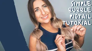 Easy Bubble Pigtail Tutorial