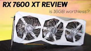 The "New" RX 7600 XT 16GB.... (vs RTX 4060, 3060 and RX 6700 XT)