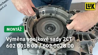 Výměna spojkové sady 2CT 602 0018 00 / 602 0028 00