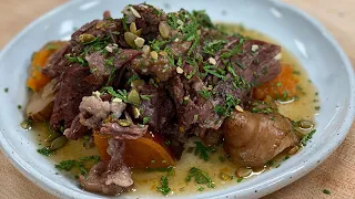 How To Make Cedar Braised Bison | Chef Sean Sherman | The Sioux Chef's Indigenous Kitchen