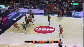 Asistencia de Dubljevic para Abalde en J15 Liga Endesa vs Iberostar Tenerife