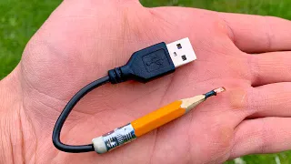 How To Make Soldering Iron Using Pencil !