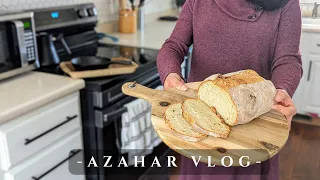 Baking Sourdough Bread Effortless [NO DUTCH-OVEN NEEDED!]ㅣ A Morning Baking At Home ㅣVlog