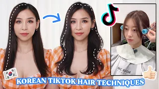 Korean TikTok Hair Hacks You NEED