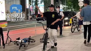 12YO BMX STREET RIDERS IN TOKYO ! ( SO MUCH STYLE )