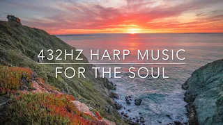 432Hz Harp Music for Sleep, Relaxation, Meditation