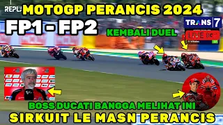 BRUTAL🔴MOTOGP PERANCIS 2024‼️BERITA MOTOGP HARI INI, FP1 FP2 MOTOGP HARI INI, Marc Marquez Bagnaia