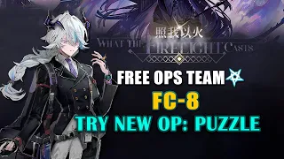 [Arknights-CN] FC-8, Free Ops Team, Puzzle's Poisonous  Knife