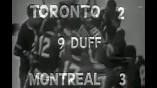 1959 Stanley Cup Final. Game 3. Montreal at Toronto.