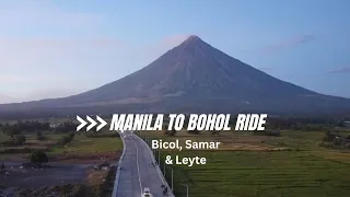 Manila to Bohol Motorcycle ride / Honda CB500X, Yamaha XSR700, Kawasaki Z650