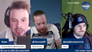 CHELSEA 2-2 EVERTON - MATCH REACTION - A SIMMSATIONAL TOFFEES PERFORMANCE!!!