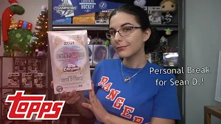 Redeeming the Product?! | 2021 TOPPS ALLEN & GINTER CHROME BASEBALL HOBBY BOX OPENING FOR SEAN D.