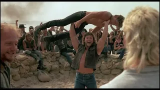 Stone Cold (fight scene) Brian Bosworth vs. Winger on steroids