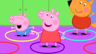 Peppa Pig Learns How To Hula Hoop 🐷 ⭕️ Playtime With Peppa