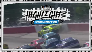 Ryan Blaney’s day ends early after getting into the wall at Darlington