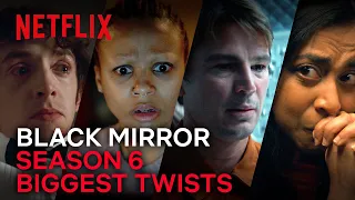 The Most Shocking Twists In Black Mirror Season 6 | Netflix