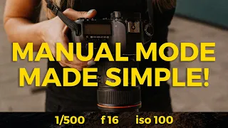 How To Set Aperture, Shutter Speed & ISO (EASY manual exposure)
