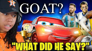 SimbaThaGod Reacts To Phillyonmars  - Why LIGHTNING MCQUEEN is the GOAT of all SPORTS