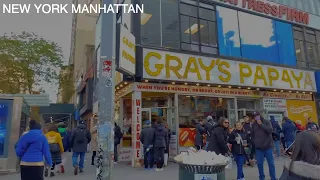🇺🇸🇺🇸HOW GRAY'S PAPAYA MAKE THE MOST LEGENDARY HOT DOGS🌭🌭🌭🌭🌭GRAY"S PAPAYA NYC EATS