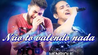 ''Não Tô Valendo Nada'' Henrique e Juliano - Ao vivo em Recife