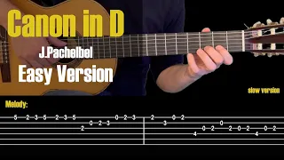 Canon in D - Easy Version with Tab