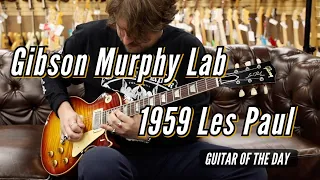 Gibson Murphy Lab Tom Murphy Painted 1959 Les Paul | Guitar of the Day