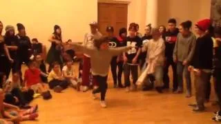 Hip-hop battle in Karaganda city