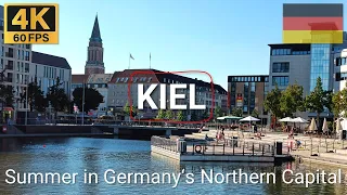 KIEL, Germany 🇩🇪 | 2023 | 4K·60p | Summer Walk in Sunny Kiel