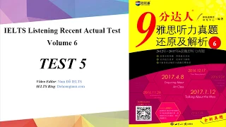 IELTS Listening Actual Test Volume 6 - Test 5