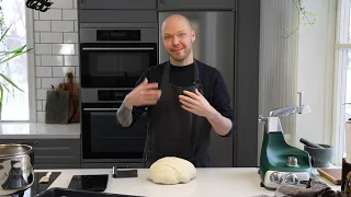 Bröd i långpanna - Ett enkelt recept tillsammans med Ankarsrum Assistent Original