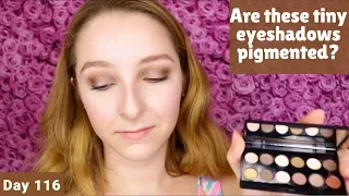 Sleek Makeup When the Sun Goes Down Eyeshadow Palette Review | Day 116 of Trying New Makeup