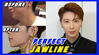 Better + Defined  Jawline No Double Chin in 7 days Facial Exercise  | 改善下巴線條 | ISSAC YIU