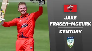 Every ball: Fraser-McGurk smashes fastest ever one-day century | Marsh One-Day Cup 2023-24