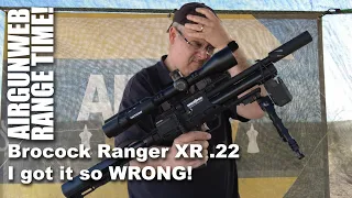 I GOT IT SO WRONG!!! - Brocock Ranger XR .22 Part 2