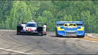 Porsche 919 EVO vs Porsche 917/30 Spyder - Spa