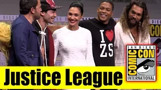 JUSTICE LEAGUE | Comic Con 2017 Full Panel (Gal Gadot, Ben Affleck, Jason Momoa, Ezra Miller, Ray)