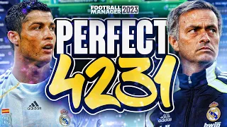 José Mourinho's Perfect 4-2-3-1 FM23 Tactics! | Football Manager 2023 Tactics