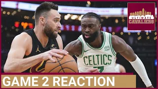 CLEVELAND CAVALIERS VS. BOSTON CELTICS GAME 2 INSTANT REACTION