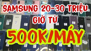 Điện thoại Samsung giá rẻ từ 500k Note8 1tr, S8plus 1tr2, S8, S10, Note9 đẹp bảo hành dài