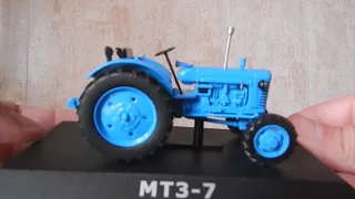 МТЗ-7 "Беларусь". Обзор модели 1:43 Тракторы: История, люди, машины.