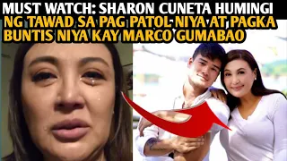 SHARON CUNETA HUMINGI NG TAWAD SA PAG PATOL NIYA KA MARCO GUMABAO